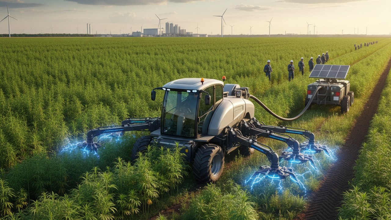 Електричний струм проти бур’янів: Garford представив інноваційну систему для агросектору