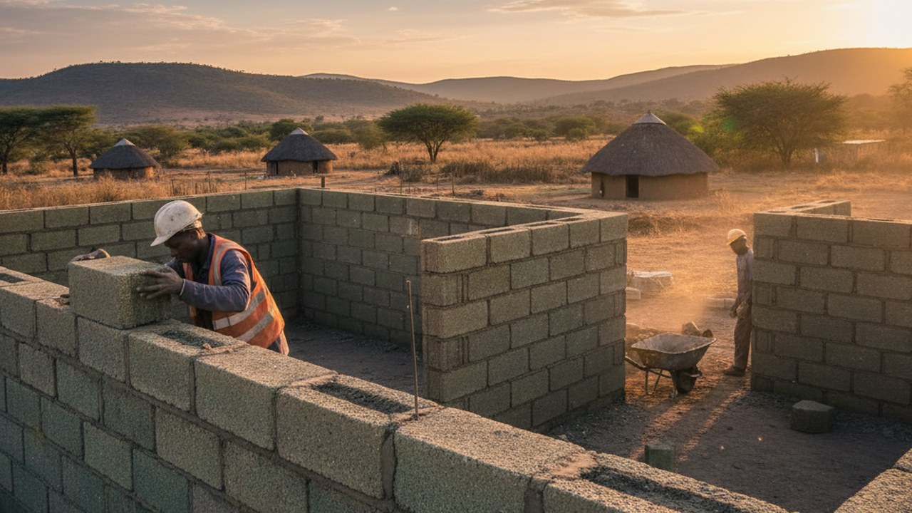 Конопляні цеглини з ПАР: інновація Університету Йоганнесбурга для сталого житла