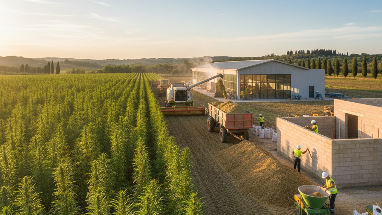 Canapuglia: Італійська компанія розширює промислове вирощування конопель