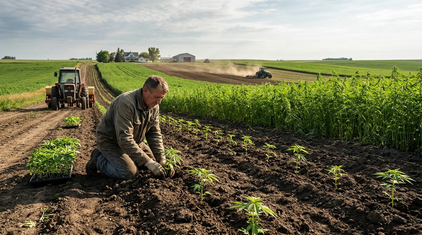 Фермери конопель беруть ризик, готуючись до сезону 2026 року